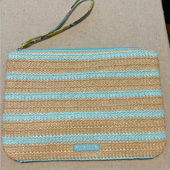 Striped Lemon Wristlet Clutch - Picture 2 of 2
